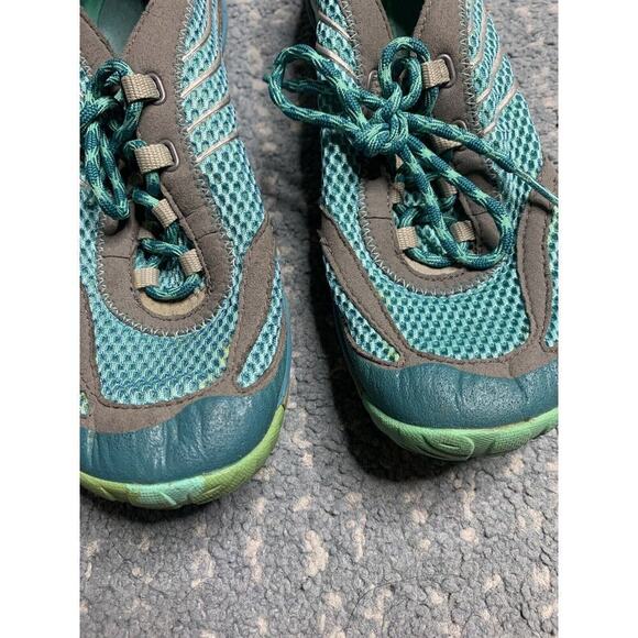 Merrell Pace Glove Women's Sz 7.5 Shoes Green Minimalist Barefoot Sneakers - Picture 3 of 7